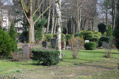 Neuerer Teil des Friedhofs (Erweiterung)