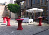 Mediterraner Innenhof (© KunstSalon Location/Friederike Stier)