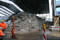 Schuttberg unter provisorischem Dach (&copy; Stadt Köln)