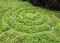 Wiesenlabyrinth (© Stadt Köln)