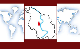 Kulturwelten in Köln (© O. Göbel und J. Euler unter Verwendung von Geodaten der Stadt Köln)