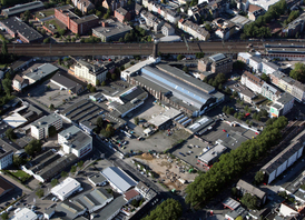 Luftaufnahme Helios-Gelände in Ehrenfeld (&copy; Stadt Köln)