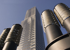 KölnTower, Hochhaus im MediaPark, 2001, Jean Nouvel (&copy; PantherMedia/Jürgen F.)