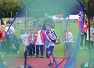Kölner KinderSportFest-Baseball (© HEIMSPIELE)