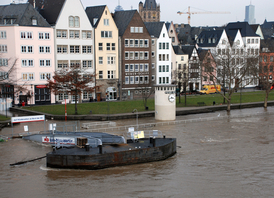 Hochwasser Januar 2011 (© Stadt Köln)