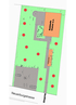 Lageplan des Skulpturengartens (© crossart)