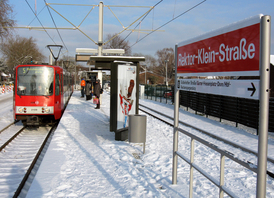 Stadtbahnhaltestelle Rektor-Klein-Straße (© Stadt Köln/Karlheinz Schumacher)