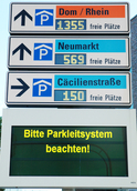parking guidance system (© Stadt Köln/Lisa Mühlpfordt)