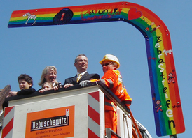 Einweihung Kinderzebrastreifen (&copy; Stadt Köln/Sabine Bongenberg)