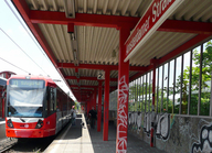 Stadtbahnhaltestelle Amsterdamer Straße/Gürtel (© Stadt Köln/Sabine Magon)