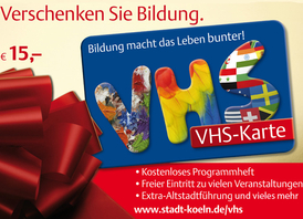 VHS-Karte (&copy; zebra Werbeagentur GmbH)