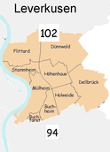 Köln IV (Wahlkreis 102) (© Stadt Köln)