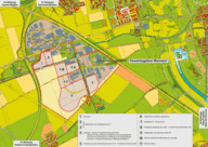 Plan Gewerbegebiet Marsdorf
