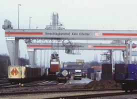 Das Güterverkehrszentrum Eifeltor (© Günther Ventur)