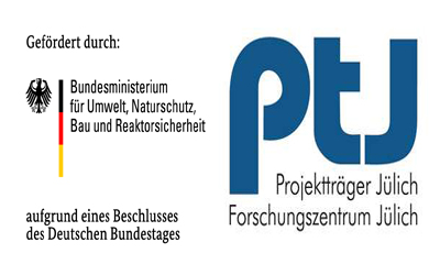 Logos BMUB und PTJ