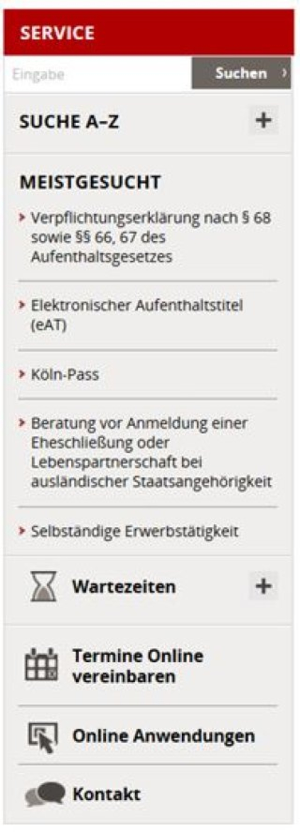 Abbildung der Service-Box