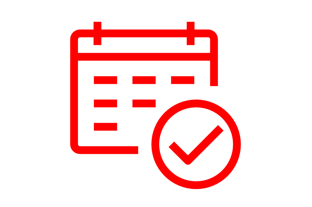 Icon von einem Kalender, Link auf Veranstaltungen - KölnAgenda-Verein