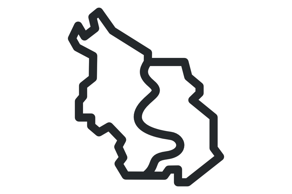 Icon der Stadtgrenzen von Köln, Link auf Veedelkarte