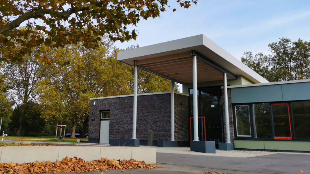 Außenansicht Neubau Naturwissenschaftshaus