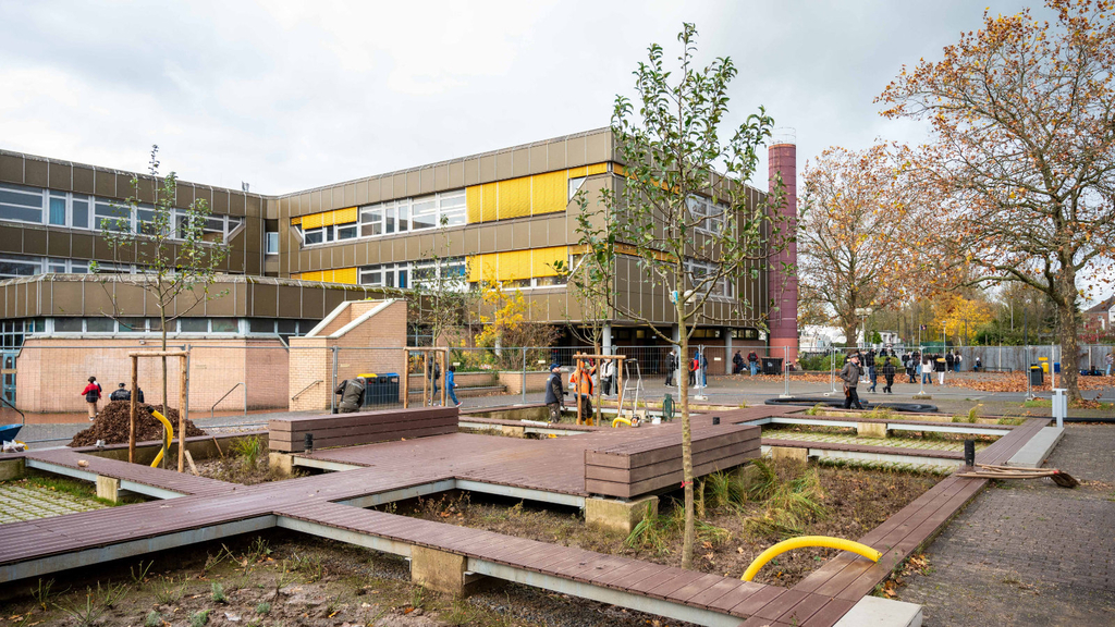 Die Entsiegelung ist teilweise hergestellt