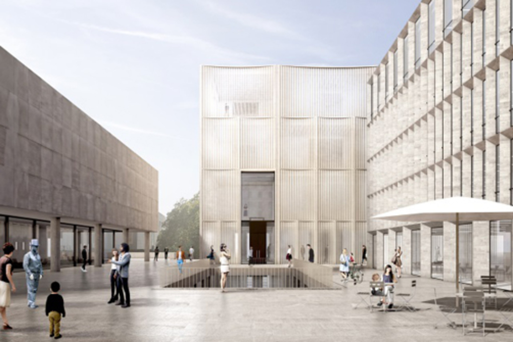 Visualisierung des Vorplatzes