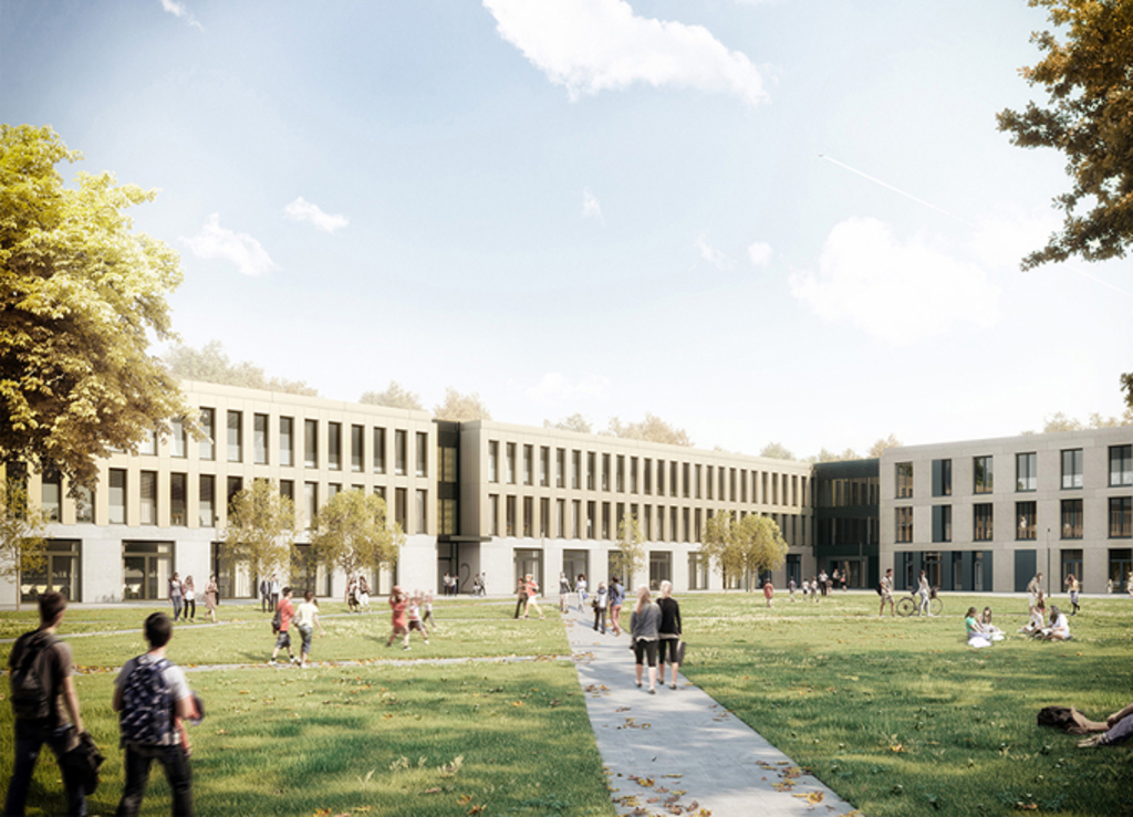 Willy-Brandt-Gesamtschule, Neubau