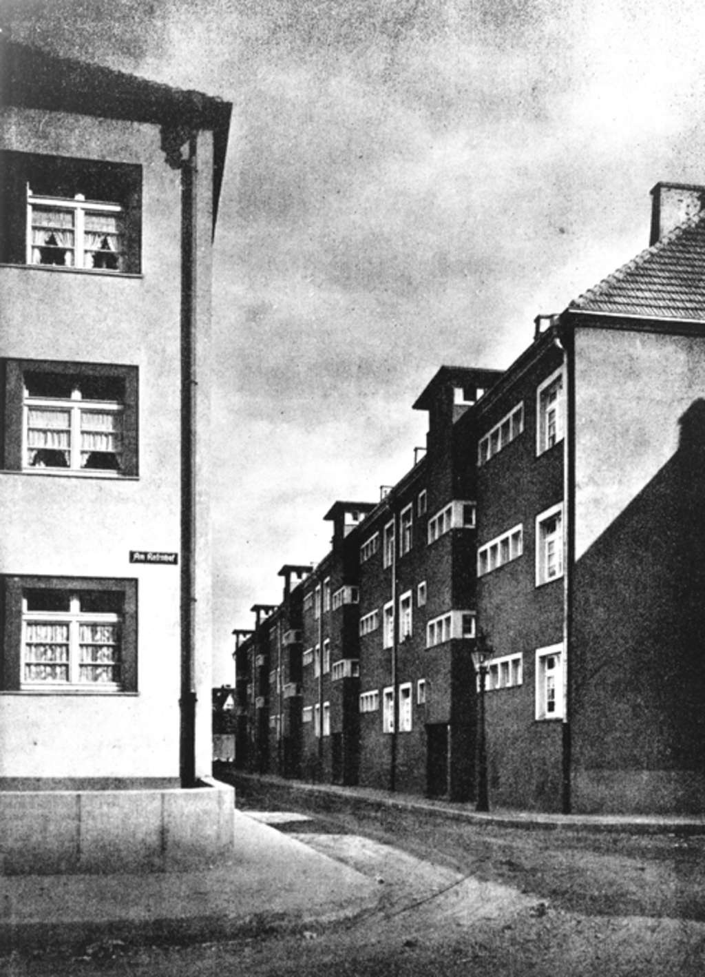 Am Rosenhof, Blick in den Ahornweg in Bickendorf