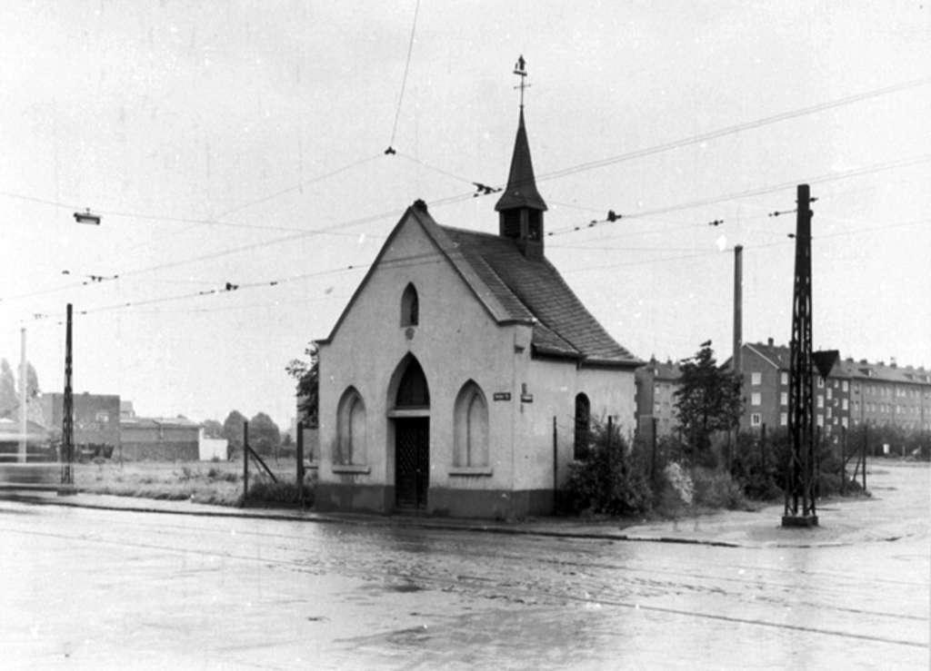 Rochuskapelle in Bickendorf, 1957, RBA MF632807