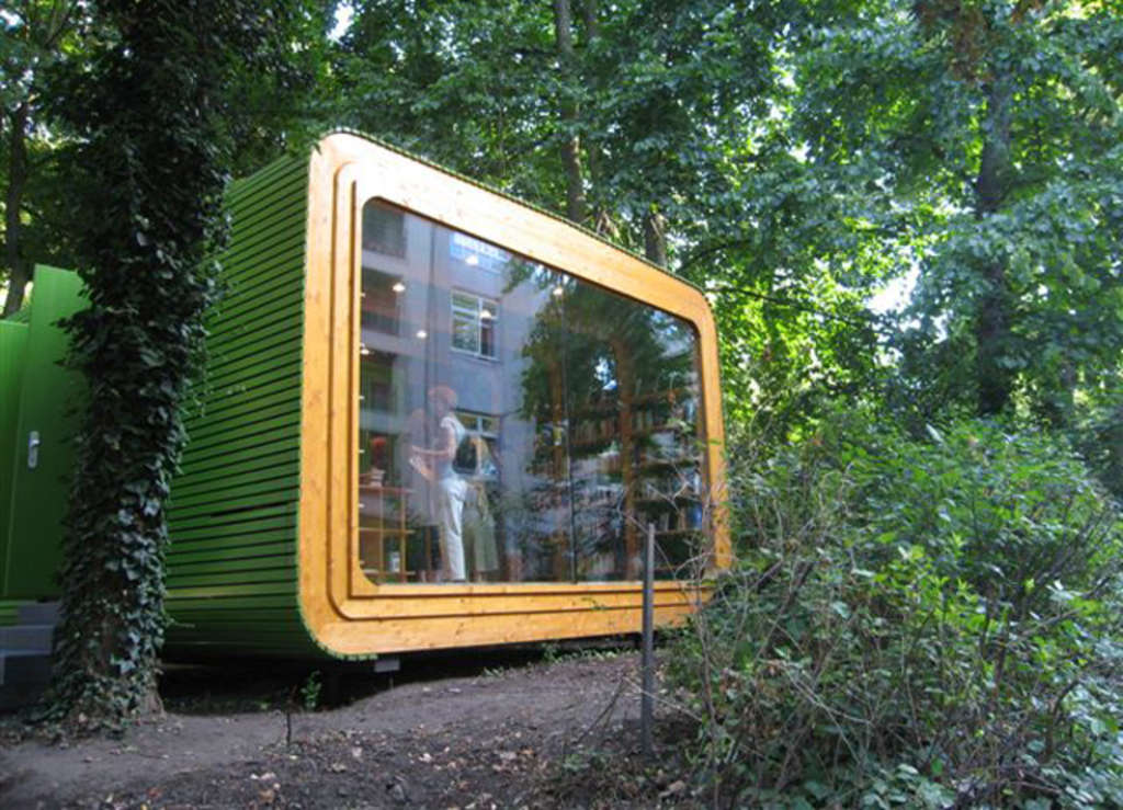 Die minibib im Stadtgarten in Neustadt/Nord