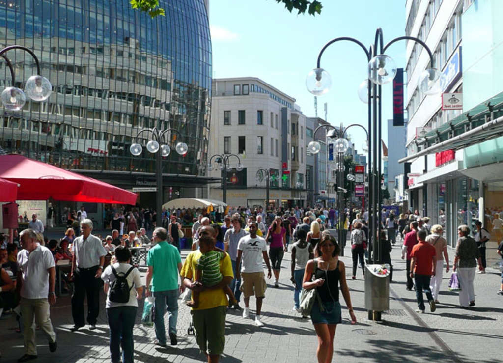 Schildergasse mit Weltstadthaus