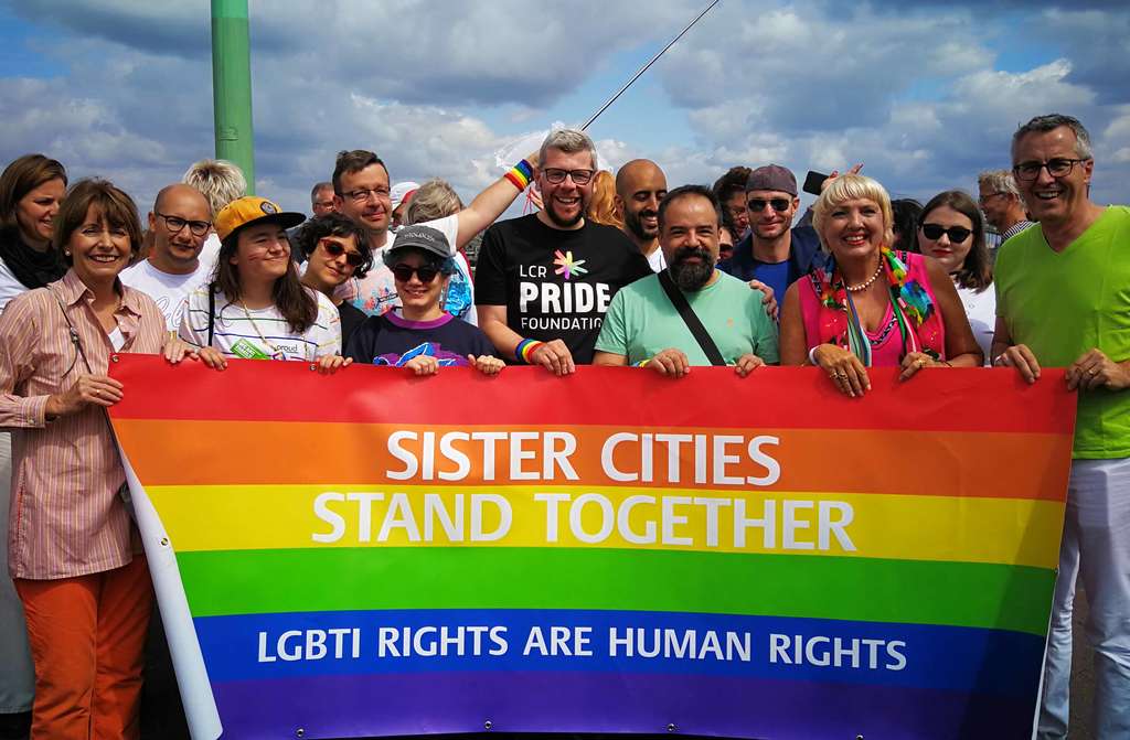 CSD 2019 OB Reker und Claudia Roth