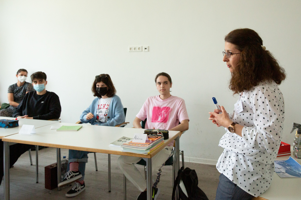 Besuch einer Unterrichtsklasse in der Bulgarischen Schule