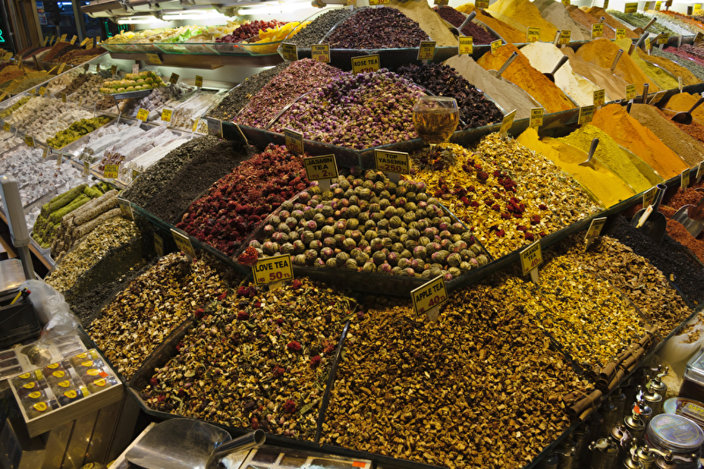 Gewürzbasar Istanbul Türkei