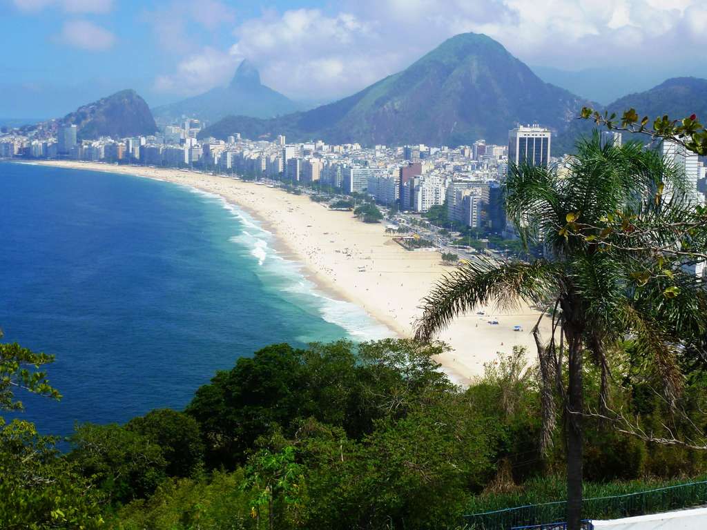 Die Copacabana in Rio