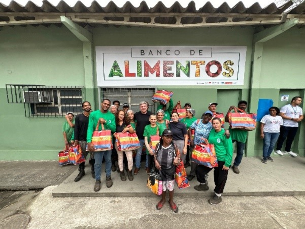 Eröffnung der Lebensmittelbank in unserer Partnerstadt