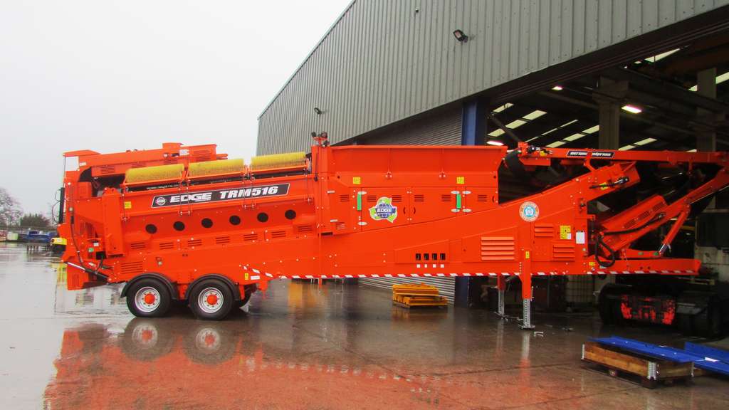 Rio - Edge Siebmaschine bei Comlurb