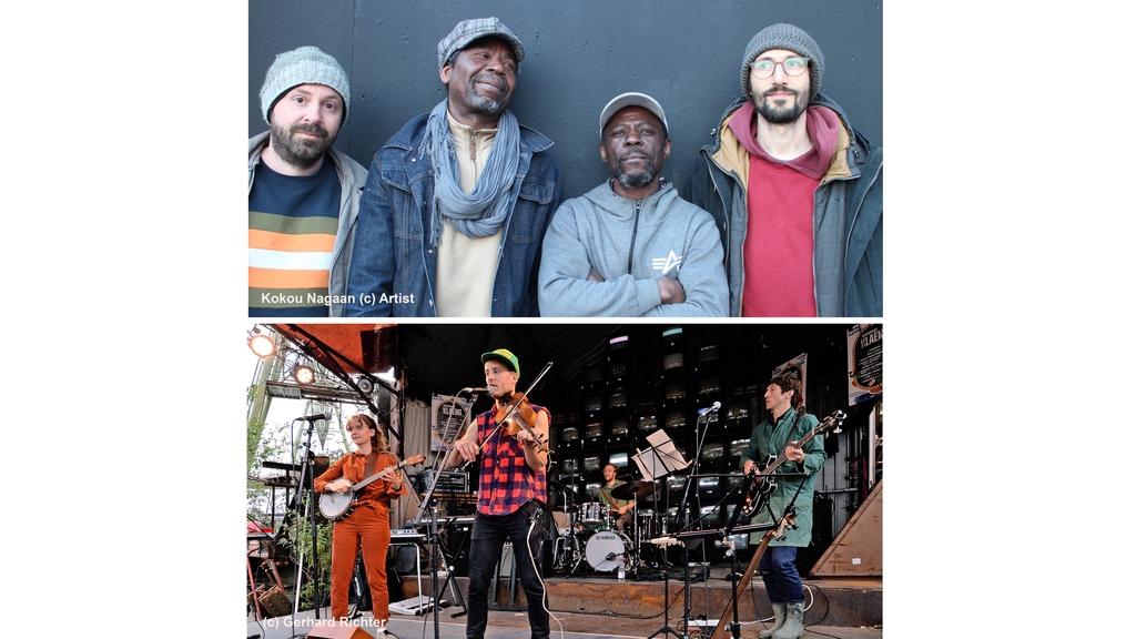 Kokou Nagaan und Band & Unnecessary String Band