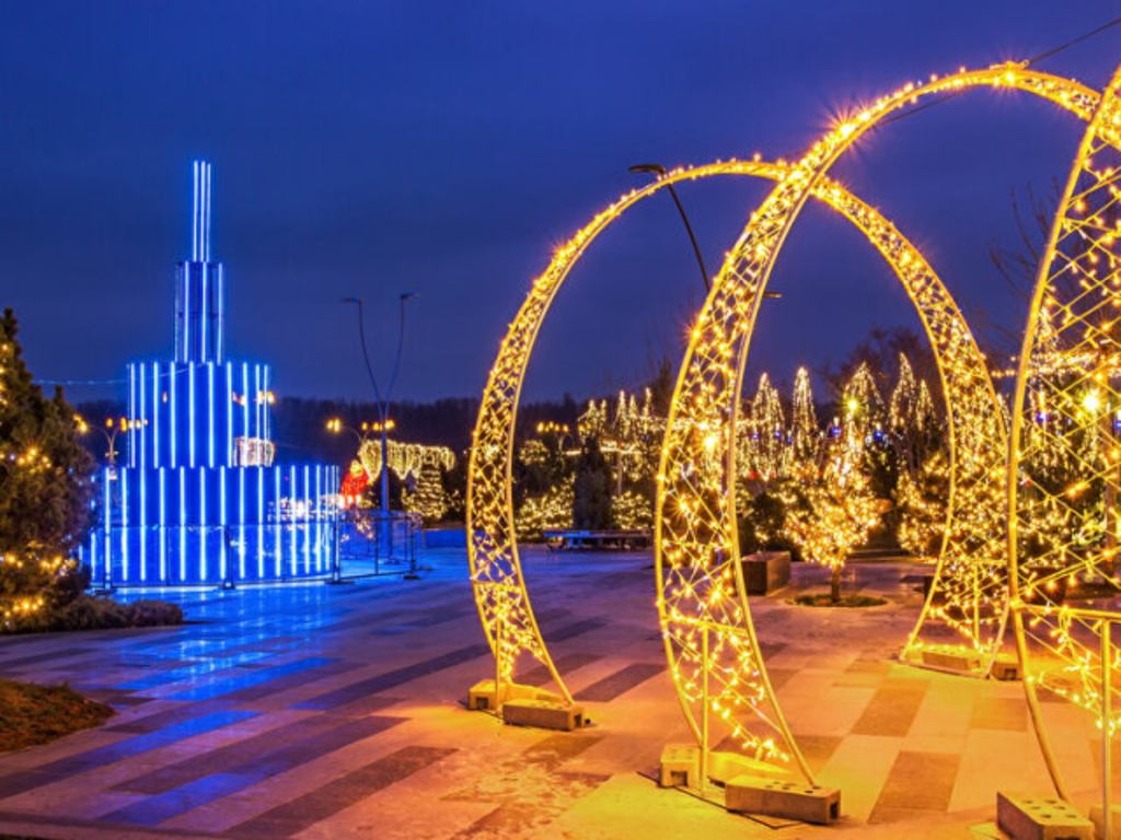 Pribreschny Domviertel Dnipro-Stadt Ukraine