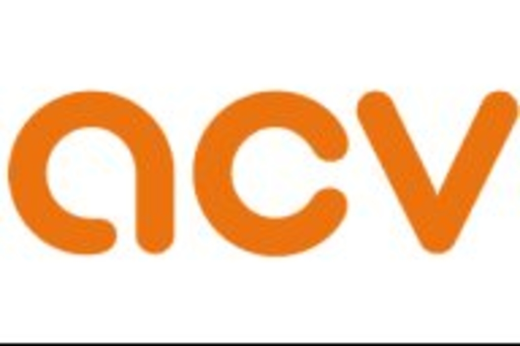 In Kleinbuchstaben und in orange die Buchstaben acv., Link auf ACV – Der Automobilclub mit Rund-um-Schutz