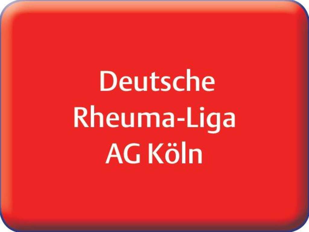 Deutsche Rheuma-Liga AG Köln