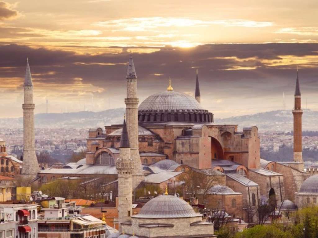 Hagia Sophia in Istanbul am Bosporus