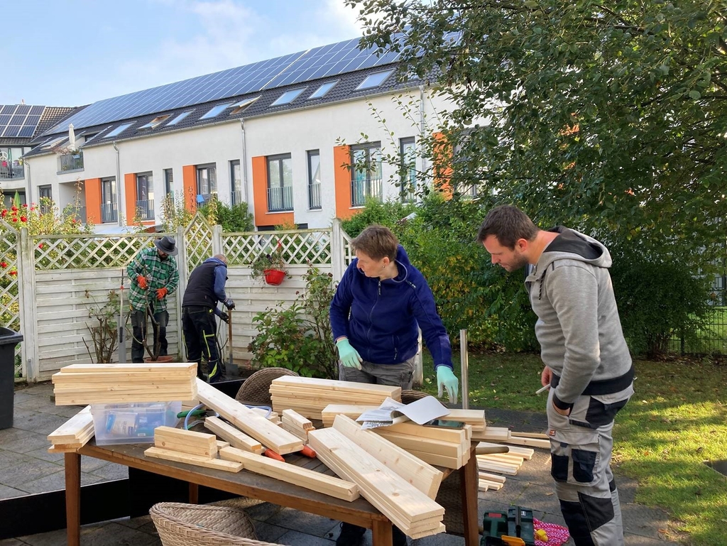 Bausatz für den Wasserspielplatz