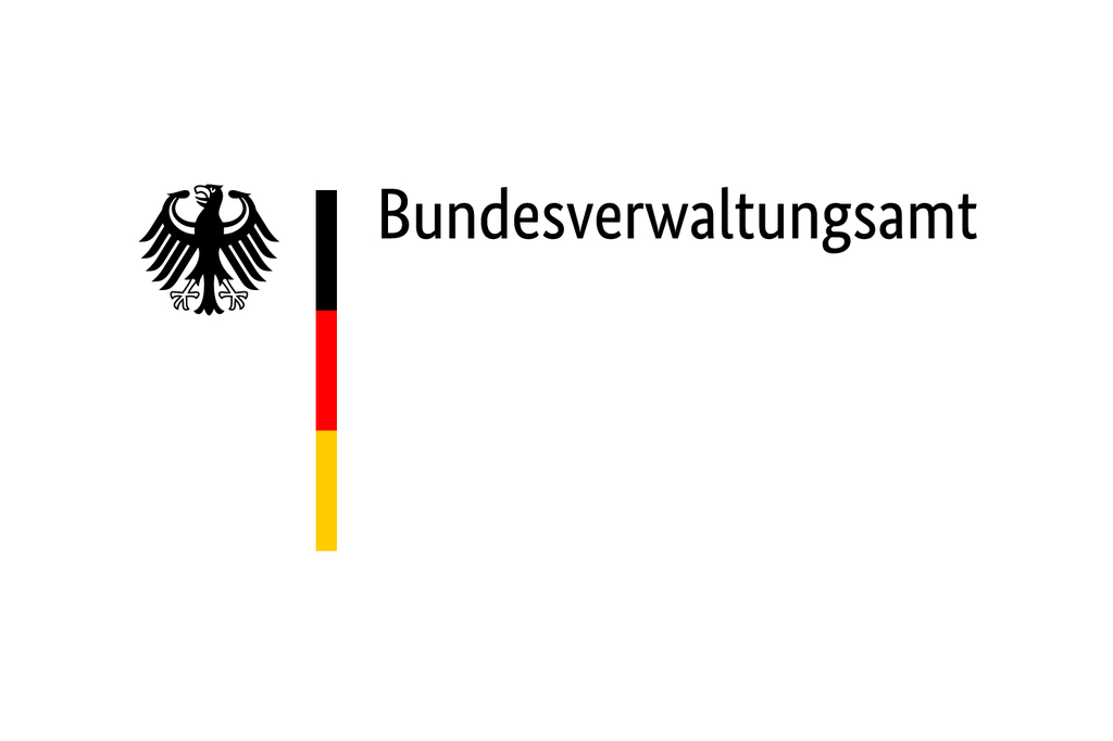 Logo des Bundesverwaltungsamtes, Link auf BVA - Bundesverwaltungsamt