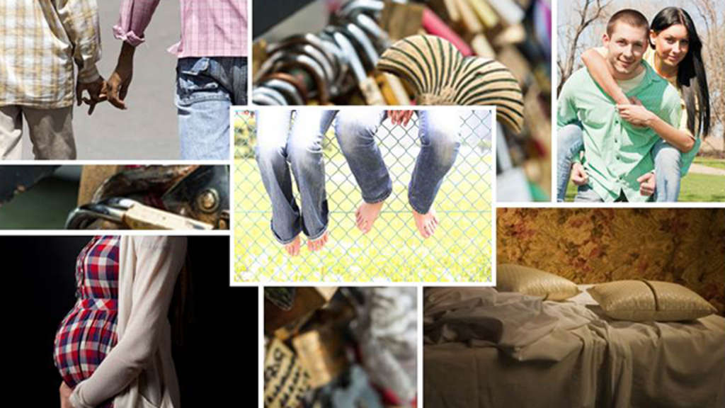 Collage "Sexualität und Gesundheit"