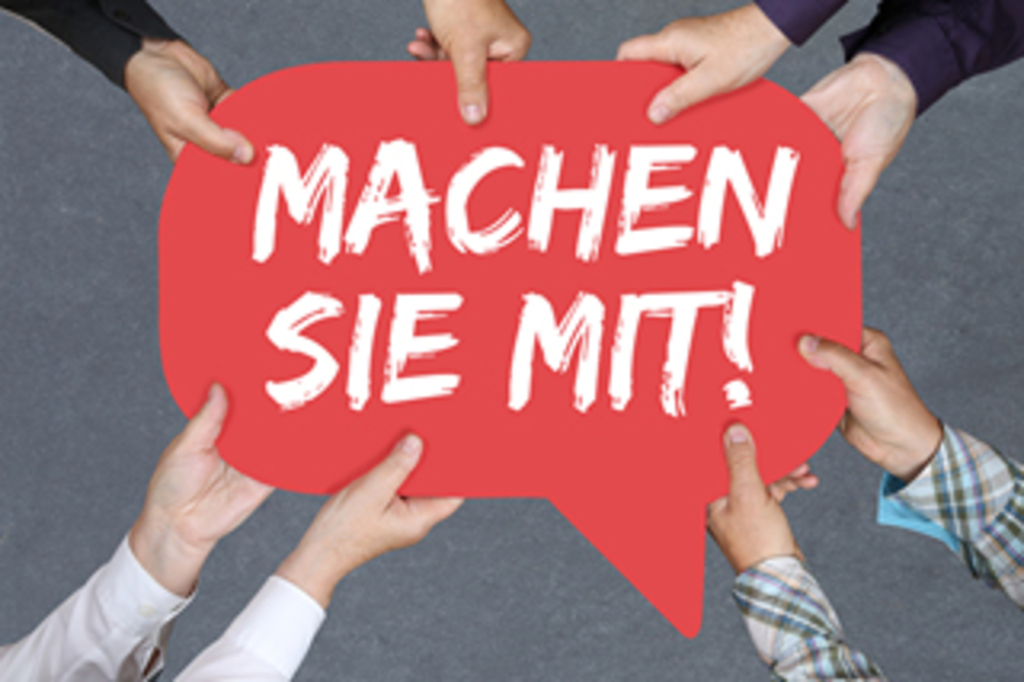 Machen Sie mit