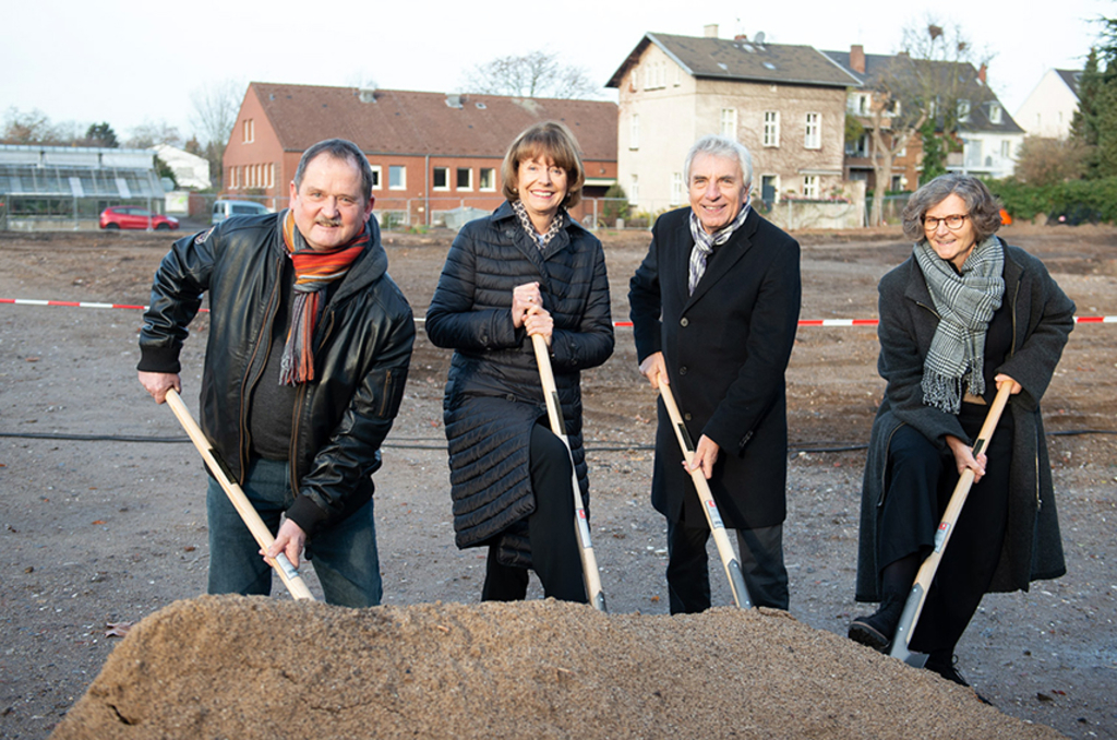 Gerd Bermbach, Oberbürgermeisterin Reker, Jürgen Roters, Architektin Ilse Königs