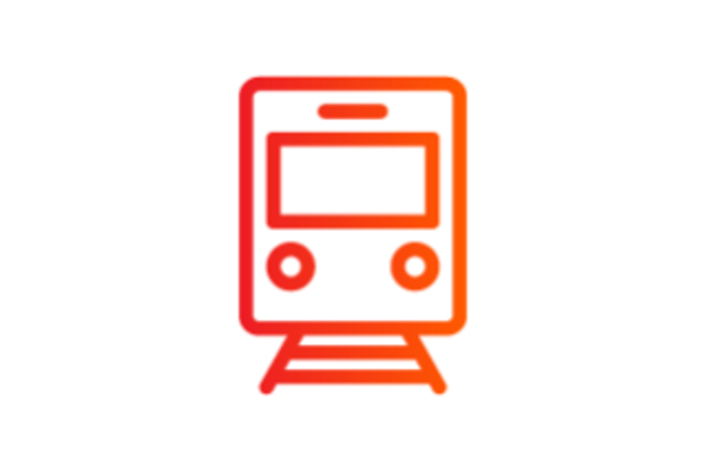 Grafik Nord-Süd-Stadtbahn: Straßenbahn in Frontalansicht, Link auf 3. Baustufe Nord-Süd Stadtbahn