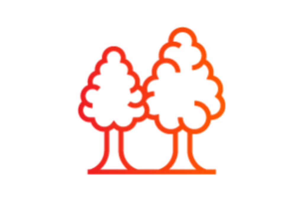 Icon zwei Bäume, Link auf Baum statt Brautstrauß