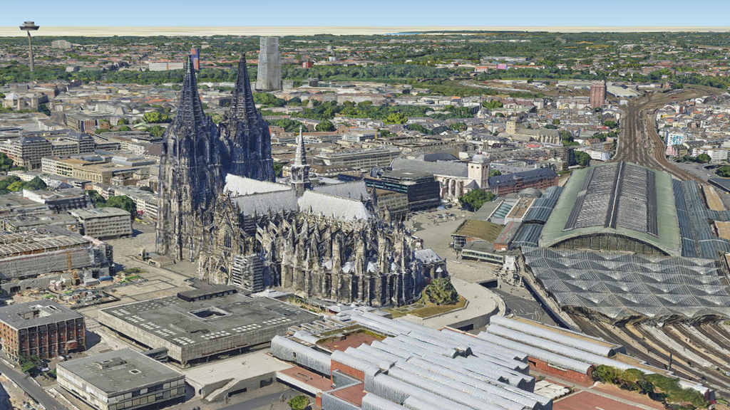 3D Modell_Stadt Köln, Link auf 3D-Stadtmodell - Stadt Köln