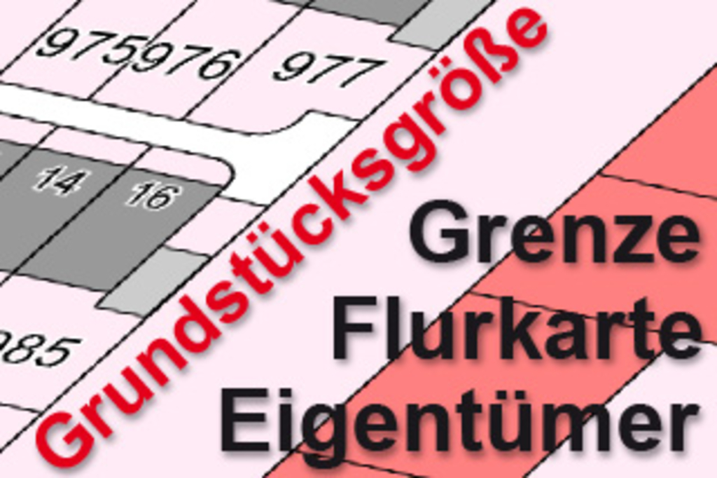 Internetbild_Liegenschaftskataster, Link auf Liegenschaftskataster